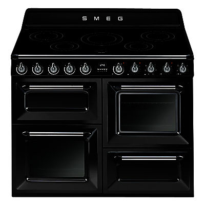 Smeg TR4110I 110cm Victoria Range Cooker with Induction Hob Black